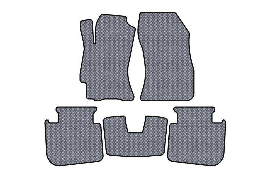 Subaru Legacy 2009–2014 Carsuit gummimåtter til kabinen (2009-2013, SD, grå) Image