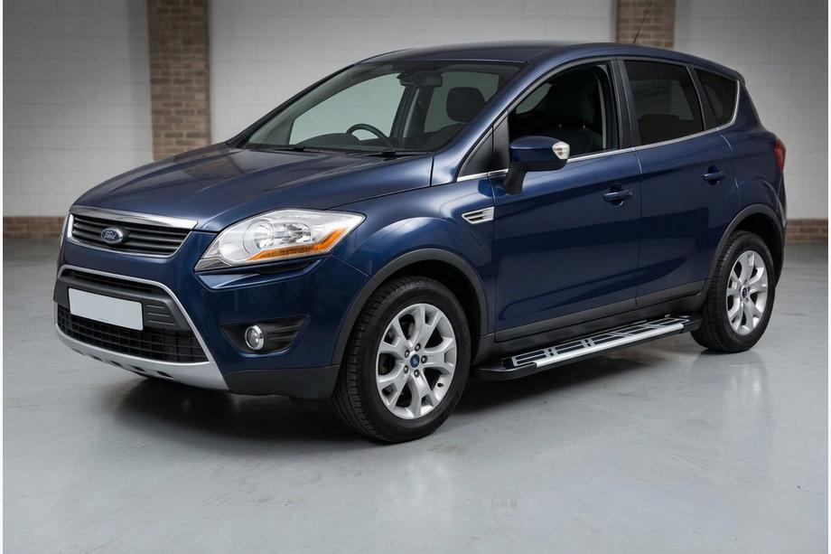 Ford Kuga 2008–2013 Sunrise sidetrin (2 stk., aluminium) Image