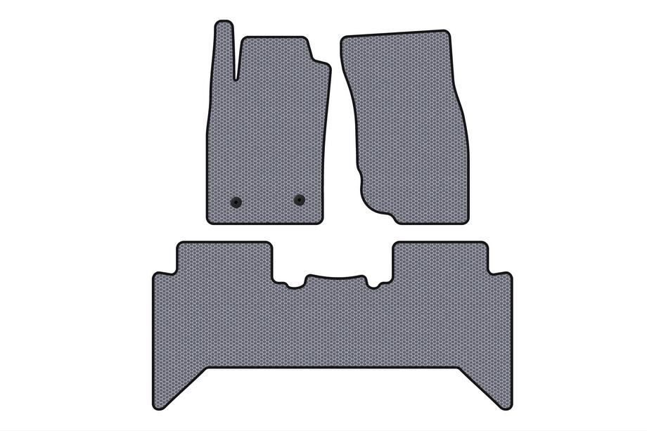 Toyota Hilux 2006–2015 Gummimåtter Carsuit V2 (Grå) Foto 1