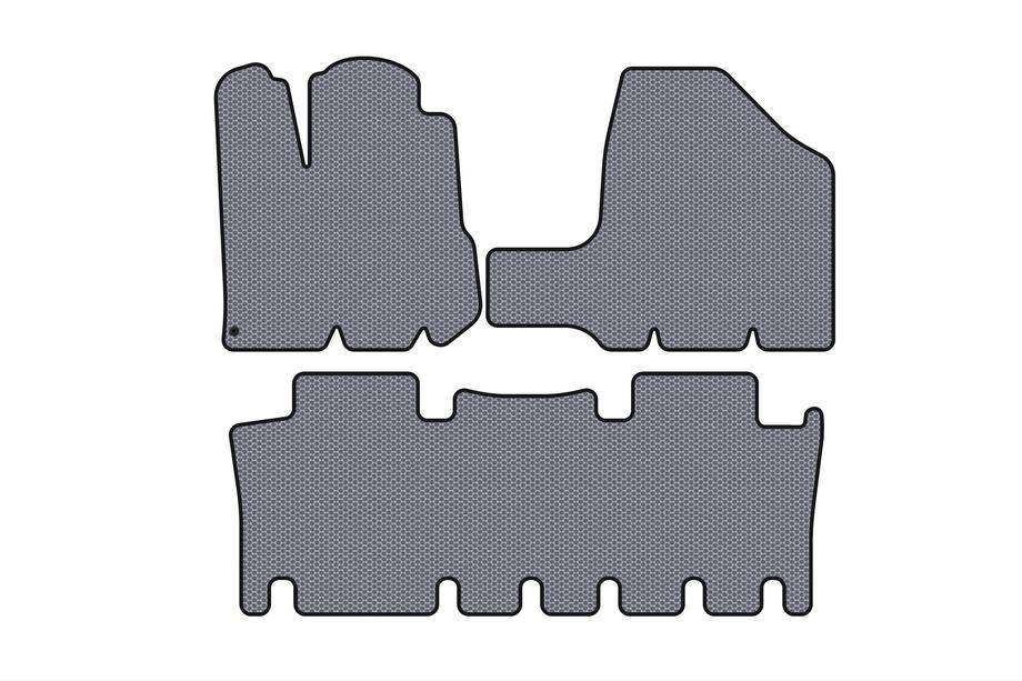 Toyota Sienna 2003–2009 Gummimåtter Carsuit (2 rækker, grå) Image