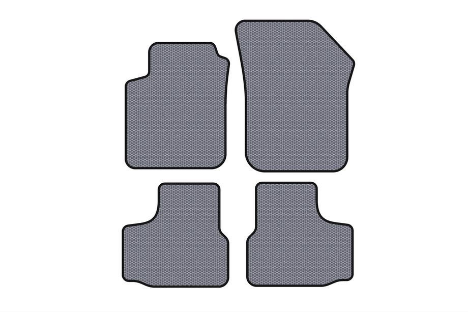 Volkswagen UP 2011–2023 Gummimåtter Carsuit (Grå) Image