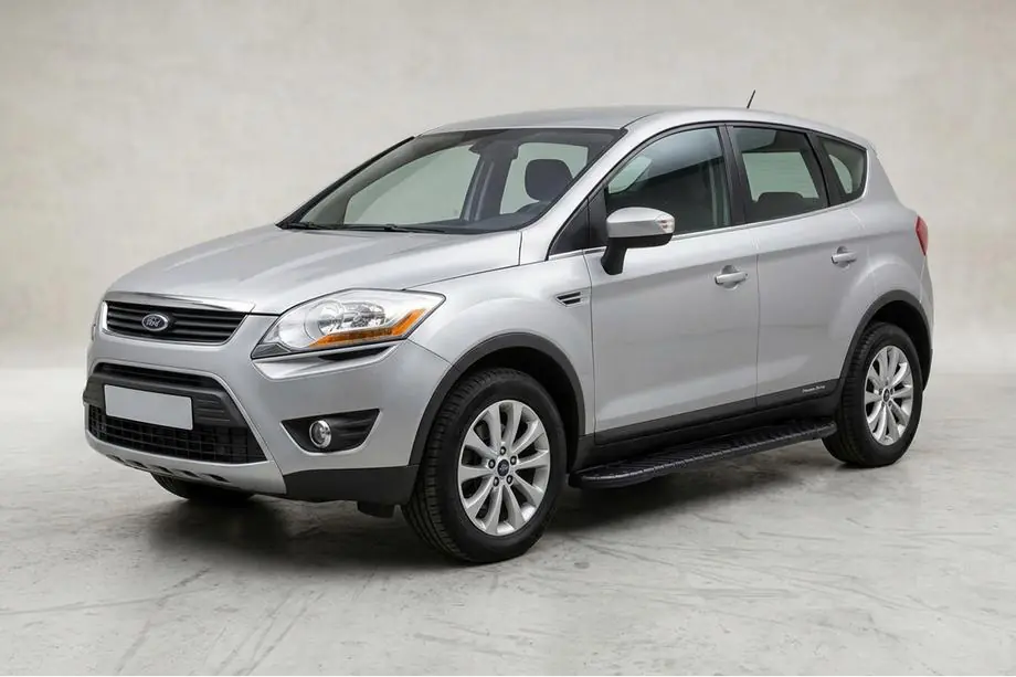 Ford Kuga 2008–2013 Sidetrin Bosphorus Black (2 stk., aluminium) Image