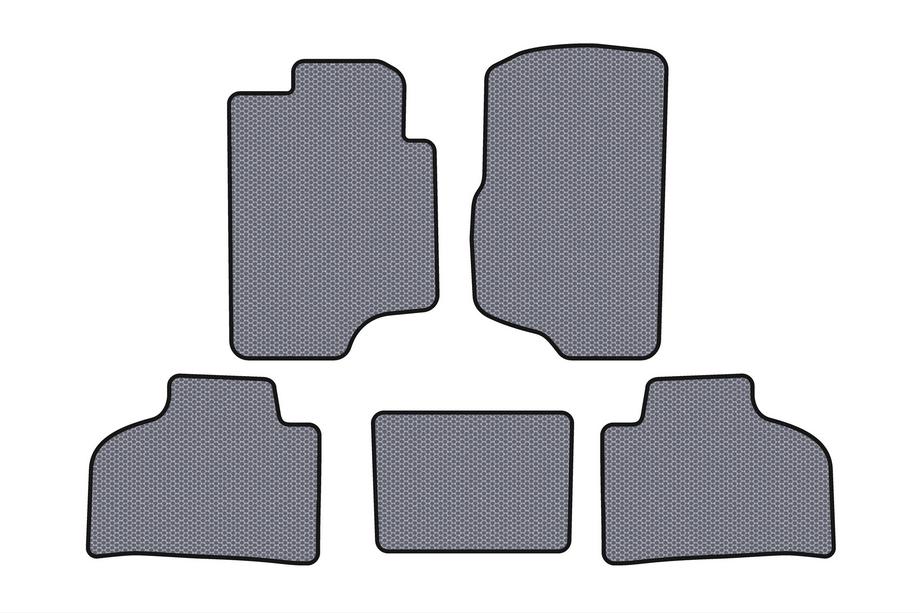 Chevrolet Silverado 2007–2013 Gummimåtter Carsuit (Grå) Image