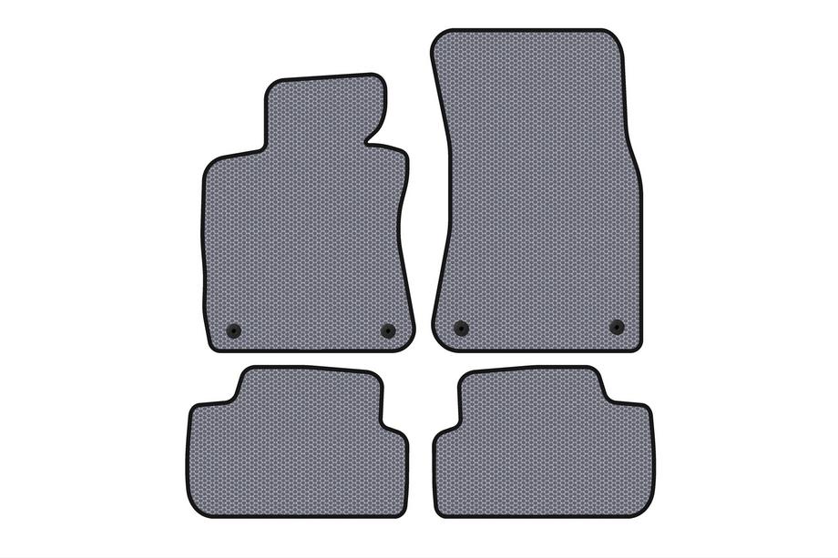 BMW 6-serie E63/E64 2003–2010 Gummimåtter Carsuit (Grå) Image