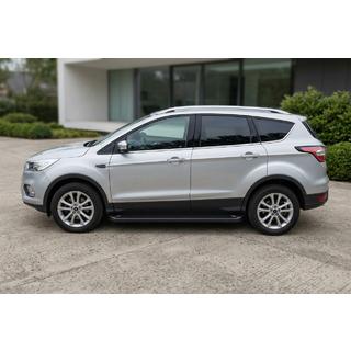 Allmond Black sidetrin (2 stk., aluminium) foto 1