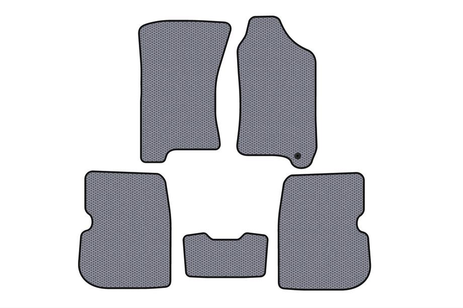 Subaru Forester 1997–2002 Gummimåtter Carsuit (højrestyret, grå) Image