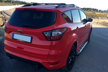 Ford Kuga/Escape 2013–2019 Sunrise sidetrin (2 stk., aluminium) foto 18