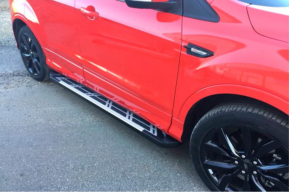 Ford Kuga/Escape 2013–2019 Sunrise sidetrin (2 stk., aluminium) Image