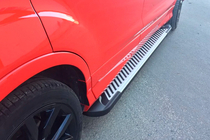 Ford Kuga/Escape 2013–2019 Sidetrin Line (2 stk., aluminium) Med lakerede dørplader foto 1
