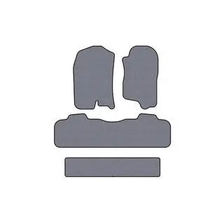 Gummimåtter Carsuit (3 rækker, 2007-2014, grå)