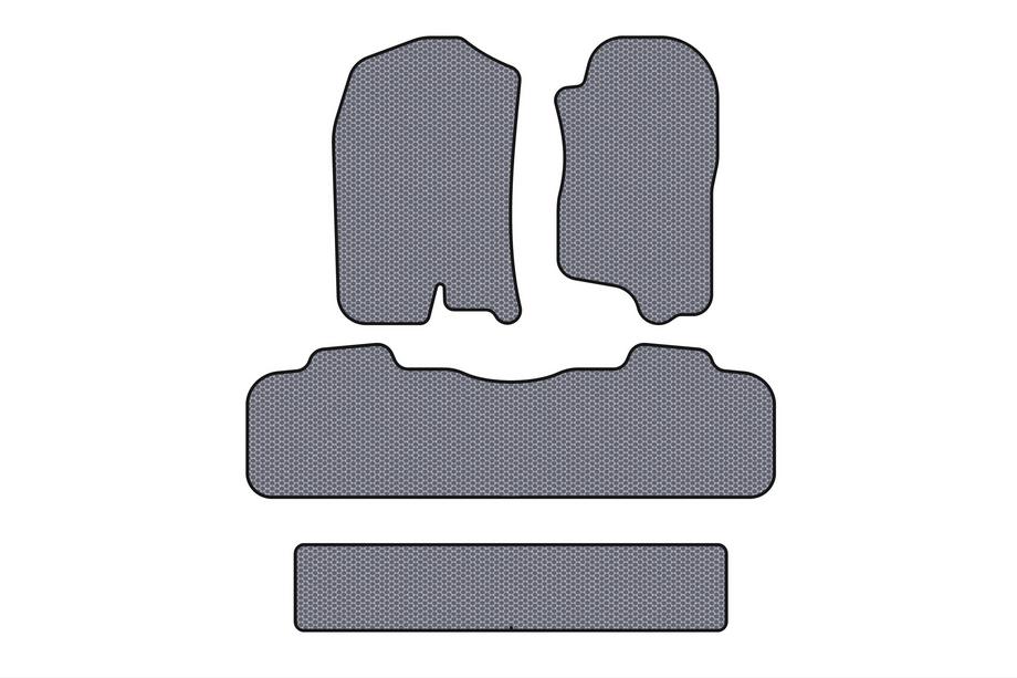 Chevrolet Tahoe 2007–2014 Gummimåtter Carsuit (3 rækker, 2007-2014, grå) Image