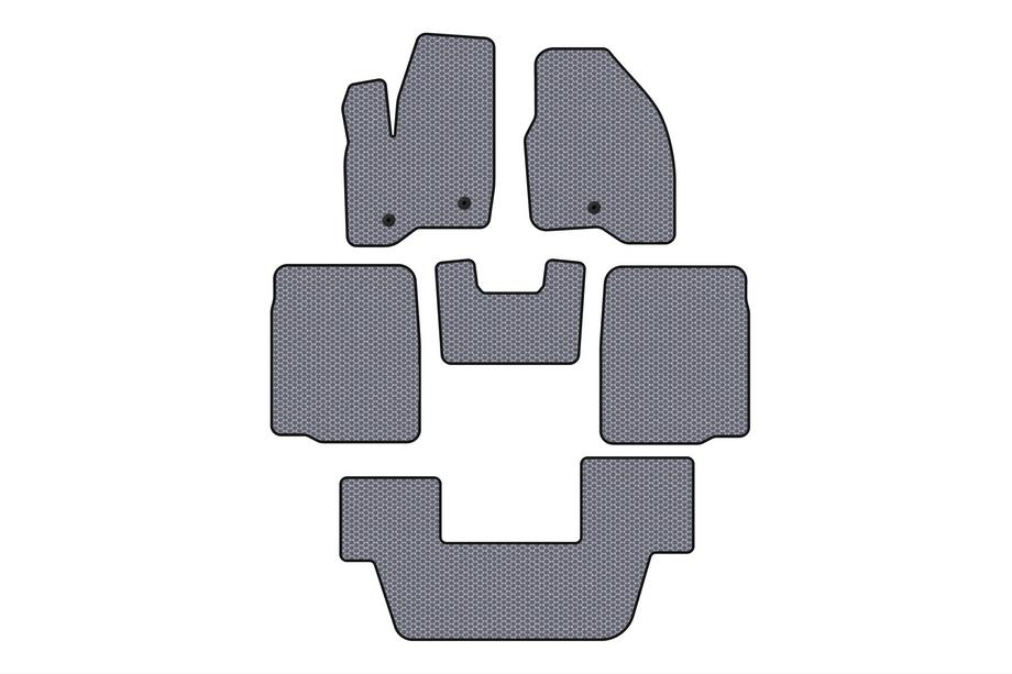 Ford Explorer 2011–2019 Gummimåtter Carsuit (3 rækker, 2011-2015, grå) Image