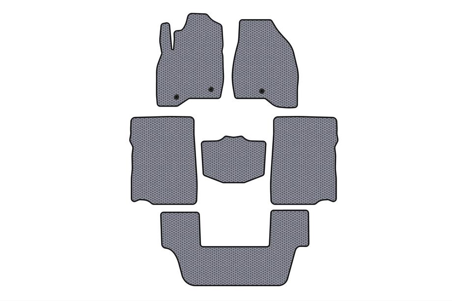 Ford Explorer 2011–2019 Gummimåtter Carsuit (2017-2019, 3. række, 7-personers, grå) Image