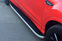 Ford Kuga/Escape 2013–2019 Sidetrin Tayga Grey (2 stk., aluminium) foto 9