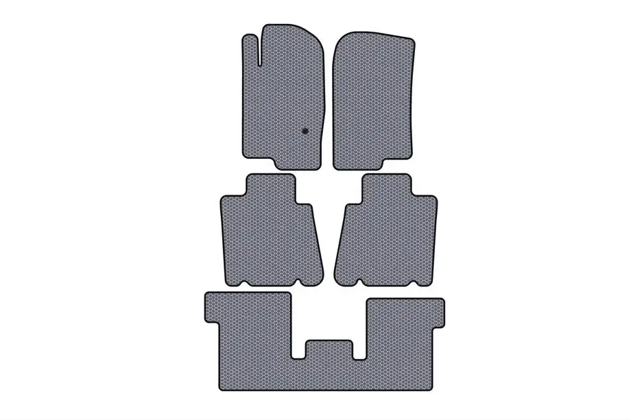 Ford Explorer 2001–2005 Gummimåtter Carsuit (3 rækker, grå) Image