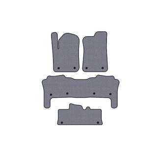 Gummimåtter Carsuit (3 rækker, grå) Infiniti QX56 2010–2013 foto 1