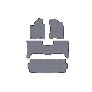 Gummimåtter Carsuit (3 rækker, 2003-2008 Grå) Nissan Armada 2003–2015 foto 1