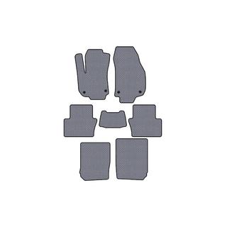 Gummimåtter Carsuit (3 rækker, grå) Opel Zafira B 2005–2011 foto 1
