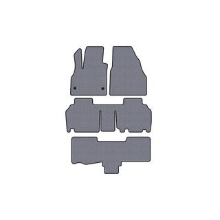 Carsuit gummimåtter (3 rækker, 5-dørs/7-sæders, grå) Renault Kangoo 2008–2020 foto 1