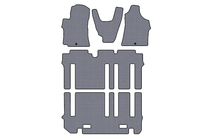Hyundai H300, H1, Starex 2008–2020 Carsuit gummimåtter (kompletsæt til kabine, grå) foto 1