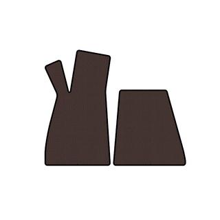 Carsuit gummimåtter (Roadster, brun) Smart 1998–2007 foto 1