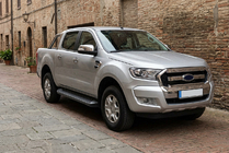 Ford Ranger 2011–2022 Allmond Black sidetrin (2 stk., aluminium) foto 1