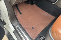 Toyota Land Cruiser 200 2007–2021 Gummimåtter Carsuit (2007-2012, brun) foto 5