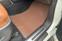 Toyota Land Cruiser 200 2007–2021 Gummimåtter Carsuit (2007-2012, brun) foto 6