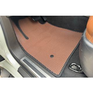 Gummimåtter Carsuit (2007-2012, brun) Toyota Land Cruiser 200 2007–2021 foto 1