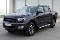 Ford Ranger 2011–2022 Sidetrin Line (2 stk., aluminium) foto 1