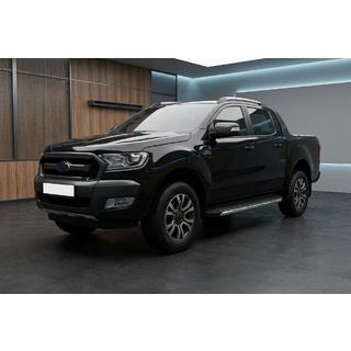 Fullmond sidetrin (2 stk., aluminium) Ford Ranger 2011–2022 foto 1