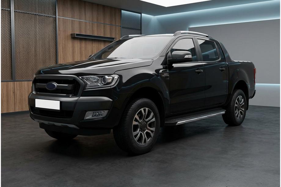 Ford Ranger 2011–2022 Fullmond sidetrin (2 stk., aluminium) Image