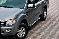 Ford Ranger 2011–2022 Sidetrin Allmond Grey (2 stk., aluminium) foto 1