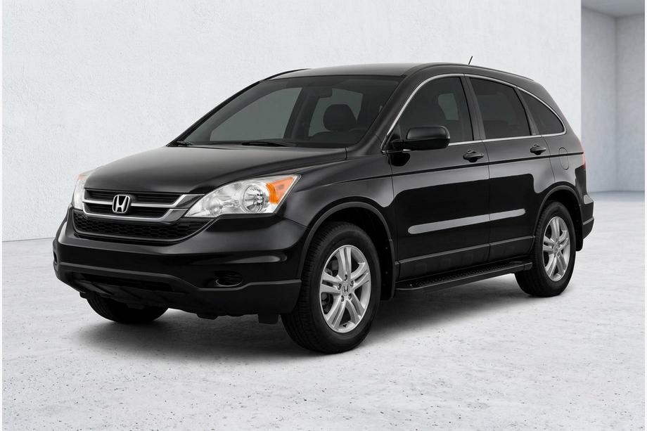Honda CRV 2007–2011 Allmond Black sidetrin (2 stk., aluminium) Foto 1
