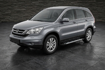 Honda CRV 2007–2011 Sunrise sidetrin (2 stk., aluminium) foto 1