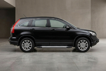 Honda CRV 2007–2011 Sidetrin Line (2 stk., aluminium) foto 1