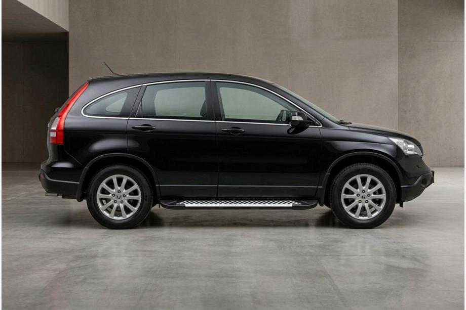 Honda CRV 2007–2011 Sidetrin Line (2 stk., aluminium) Image