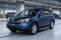 Honda CRV 2007–2011 Maydos V1 sidetrin (2 stk., aluminium ↗ rustfrit stål) foto 1