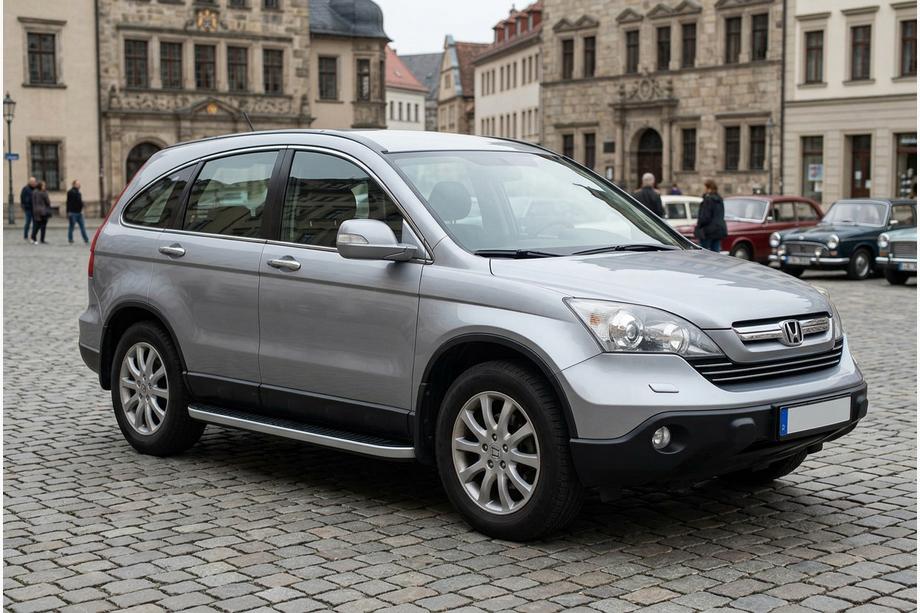 Honda CRV 2007–2011 Sidetrin Tayga Grey (2 stk., aluminium) Image