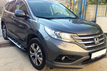 Honda CRV 2012–2016 Sunrise sidetrin (2 stk., aluminium) foto 1