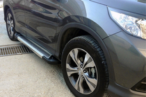 Honda CRV 2012–2016 Sidetrin Line (2 stk., aluminium) foto 1