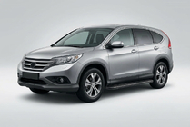 Honda CRV 2012–2016 Sidetrin Bosphorus Black (2 stk., aluminium) foto 1