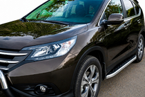 Honda CRV 2012–2016 Fullmond sidetrin (2 stk., aluminium) foto 1