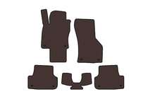 Audi A3 2012–2020 Gummimåtter Carsuit (til E-tron, Sportback, brun) foto 1