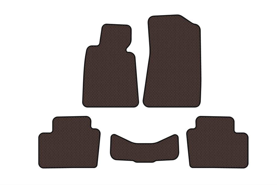 BMW 3-serie E30 1982–1994 Gummimåtter Carsuit (Brun) Image