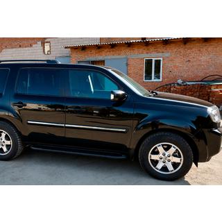 Sidetrin Allmond Black (2 stk., aluminium) foto 3