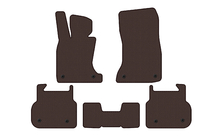 BMW 7-serie F01/F02 2008–2015 Carsuit gummimåtter til kabinen (til F01, brun) foto 1