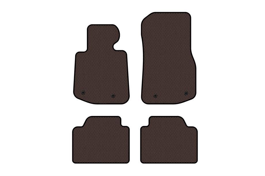 BMW 4-serie F32/F33/F36 2012–2020 Gummimåtter Carsuit V2 (Brun) Image