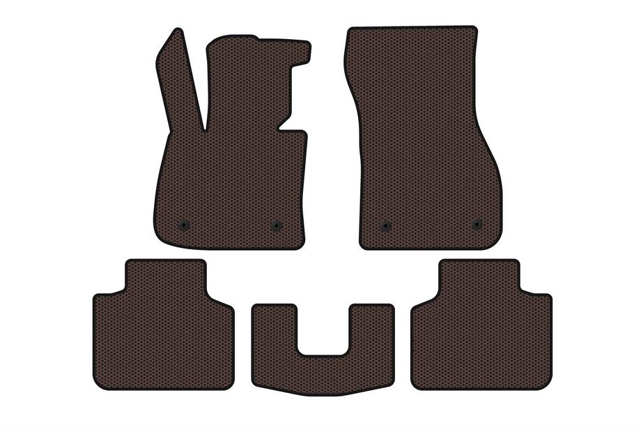 BMW 2-serie Active Tourer F45/F46 2014–2021 Gummimåtter Carsuit (til F45, brun) Image