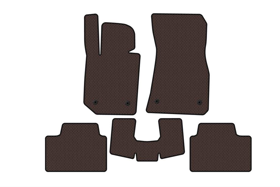 BMW 3-serie G20/G21 2018– Gummimåtter Carsuit (Brun) Image